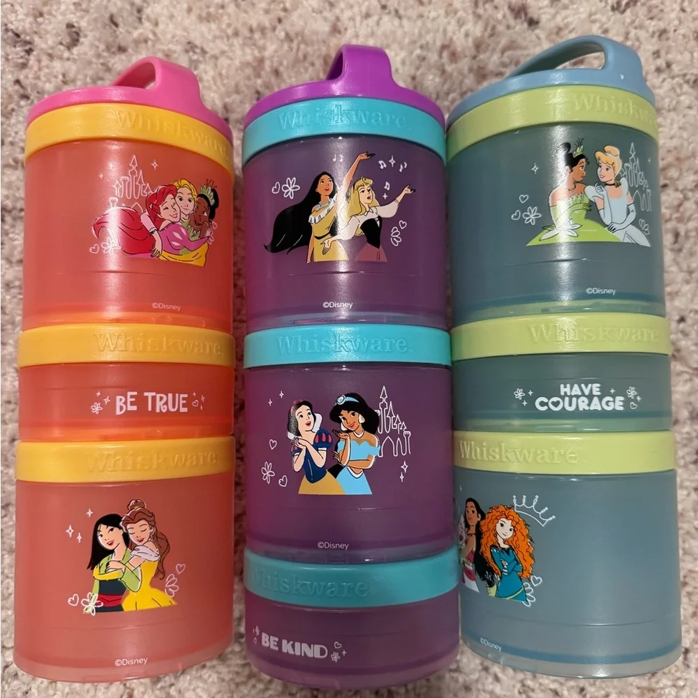 Whiskwear princess three containers
